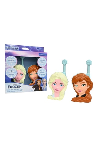 Walkie-talkies Elsa e Anna Frozen Disney 3D - A partir dos 3 anos