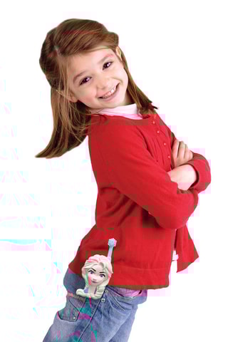 Walkie-talkies Elsa e Anna Frozen Disney 3D - A partir dos 3 anos