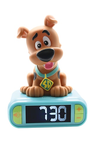 Despertador digital com luz de presença Scooby Doo - A partir dos 3 anos