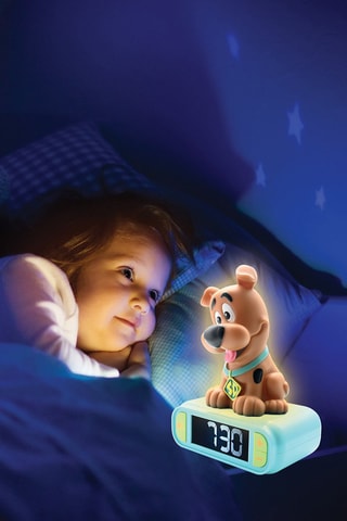 Despertador digital com luz de presença Scooby Doo - A partir dos 3 anos