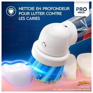 Brosse à dents électrique - Enfant - Spider-man