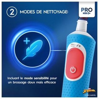 Brosse à dents électrique - Enfant - Spider-man