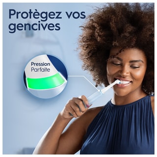 Brosse à dents électrique connectée - iO 3S - Bleu