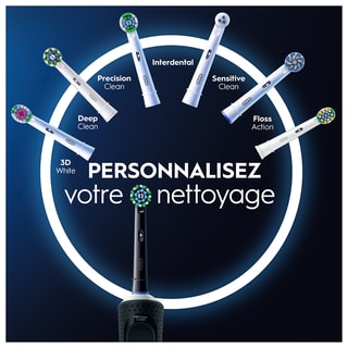 Brosse à dents électrique - Vitality Pro Clean - Violet