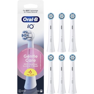 Lot de 6 brossettes de rechange - Gentle Care - Blanc