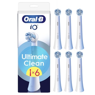 Lot de 6 brossettes de rechange - Ultimate Clean - Blanc