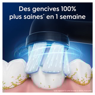 Lot de 6 brossettes de rechange - Gentle Care - Noir