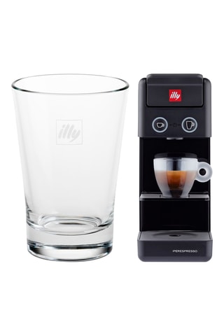 Cafetière à dosette Y3.3 - 0,75 l et 6 verres à café offerts