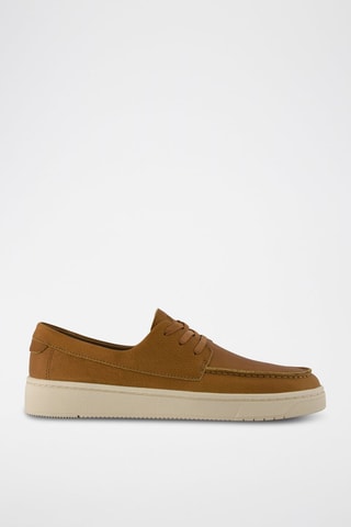 Derbys en cuir Trvl Lite London - Beige