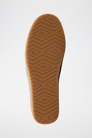 Espadrilles plateformes en cuir Valencia - Beige