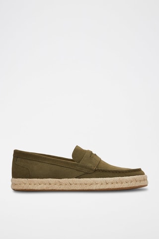 Espadrilles en cuir Stanford Rope 2.0 - Vert Olive