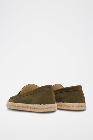 Espadrilles en cuir Stanford Rope 2.0 - Vert Olive