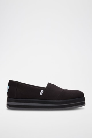Espadrilles plateformes Alp Midform - Noir