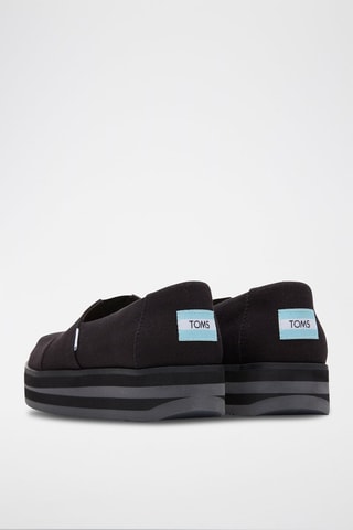 Espadrilles plateformes Alp Midform - Noir