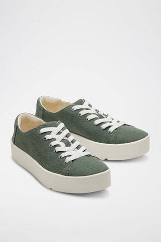 Tennis Verona Lace Up - Kaki