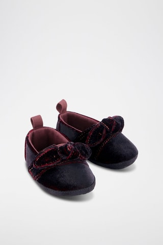 Chaussons Crib Alpargata - Bordeaux
