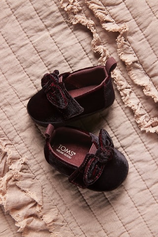 Chaussons Crib Alpargata - Bordeaux