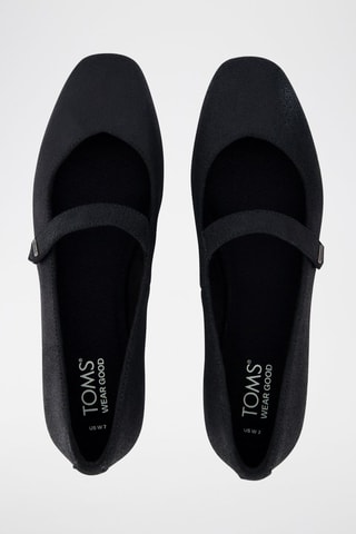 Babies en cuir Bianca - Noir