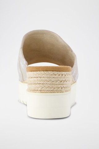 Mules compensés Diana Mule - Beige