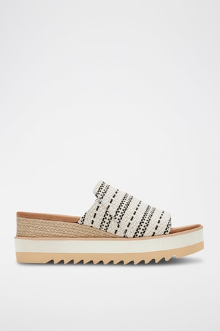Mules compensées Diana Mule - Beige