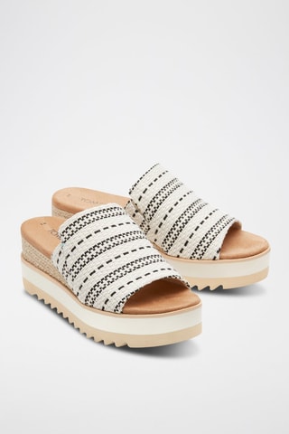 Mules compensées Diana Mule - Beige