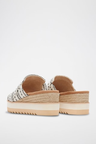 Mules compensées Diana Mule - Beige