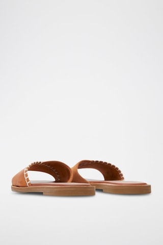 Mules en cuir Shea - Beige