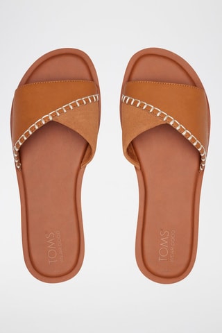 Mules en cuir Shea - Beige