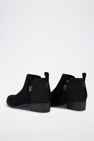 Bottines en cuir Dahlia - Noir