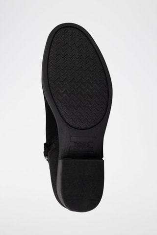 Bottines en cuir Dahlia - Noir