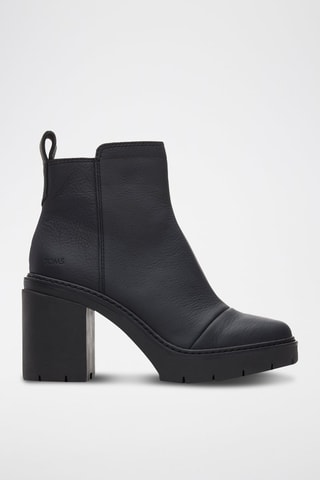 Bottines en cuir Rya - Noir
