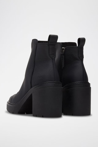 Bottines en cuir Rya - Noir