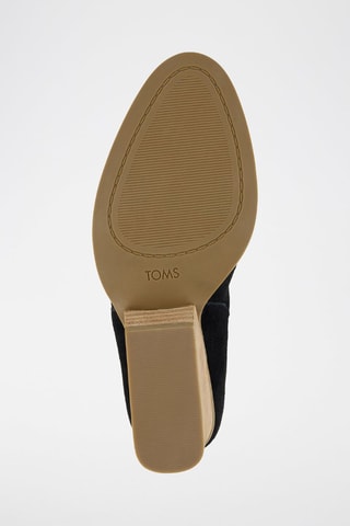 Bottines Chelsea compensées en cuir Noa - Noir