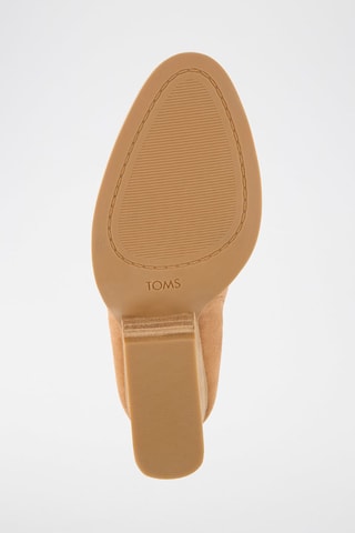 Bottines Chelsea compensées en cuir Noa - Marron clair
