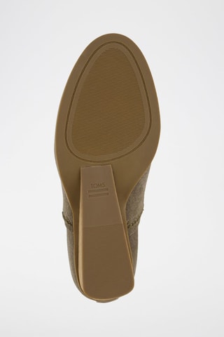 Bottines compensées en nubuck Kaia - Kaki