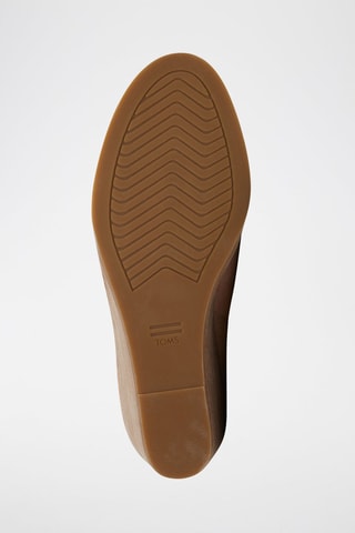 Bottines compensées en cuir Kallie - Marron clair