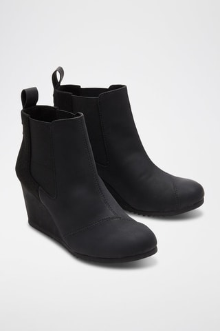 Bottines Chelsea compensées Bailey - Noir