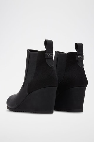 Bottines Chelsea compensées Bailey - Noir