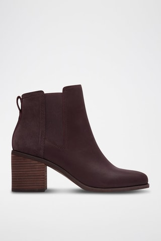 Bottines Chelsea en cuir Evelyn Chelsea - Violet