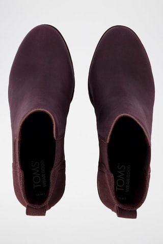 Bottines Chelsea en cuir Evelyn Chelsea - Violet