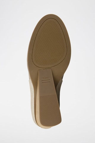 Bottines compensées en nubuck Gwen - Beige