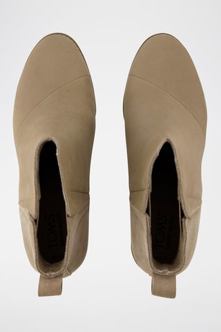 Bottines en nubuck Clare - Beige