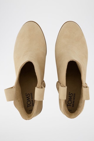 Bottines en nubuck Constance - Beige