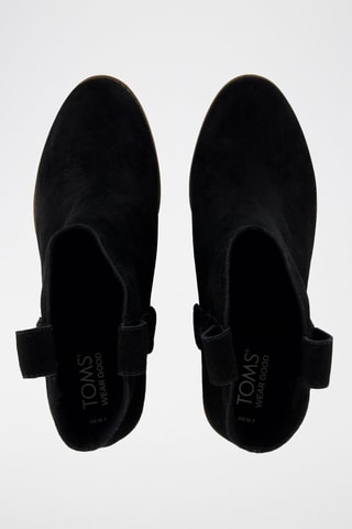 Bottines en nubuck Constance - Noir