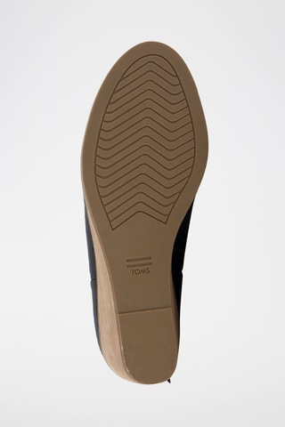 Bottines compensées en cuir Casey - Noir