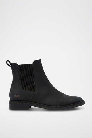 Bottines Chelsea en cuir Charlie - Noir