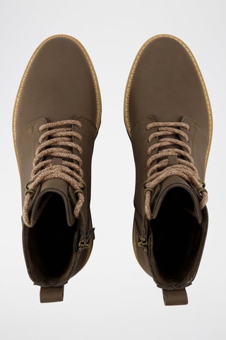Bottines en cuir Wylder - Kaki