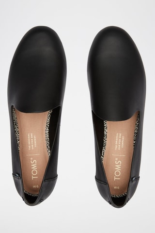 Slippers rn cuir Darcy - Noir