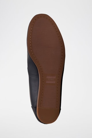 Slippers rn cuir Darcy - Noir