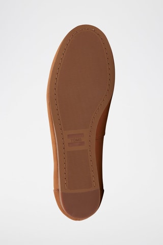 Slippers en cuir Darcy - Marron